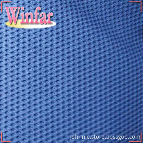 100% Polyester Spandex Bird Eyes Mesh Tricot Fabric